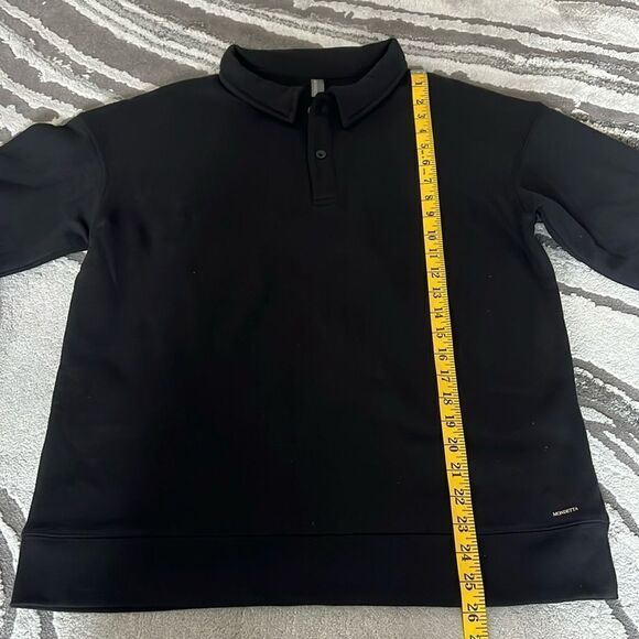 Mondetta Ladies' Collared Fleece Pullover Top - Picture 5 of 10